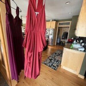 BCBGeneration Burgandy Dress
